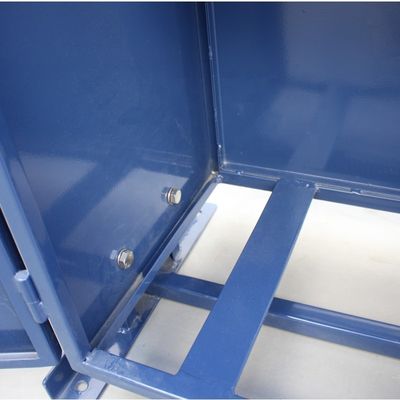 Recycling Outdoor Commercial Trash Cans Mild Steel Material OEM